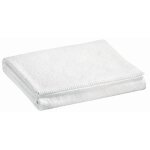 Serviette de toilette bora - blanc 50 x 100 cm