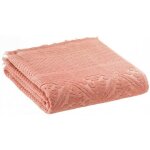 Serviette de toilette uni zoé argile 50 x 100 Serviette de toilette uni zoé argile 50 x 100
