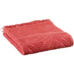 Serviette de toilette uni zoé brique 50 x 100 Serviette de toilette uni zoé brique 50 x 100