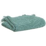 Serviette toilette zo� vert de gris 50 x 100