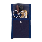 Set barbe et moustache 3 pièces ciseau, brosse et peigne - kit du barbu - plisson Set barbe et moustache 3 pièces ciseau, brosse et peigne - kit du barbu - plisson