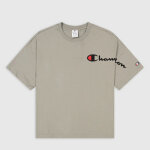 T - shirt col rond kaki clair en coton T - shirt col rond kaki clair en coton