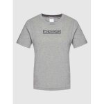 T - shirt col rond  manches courtes - calvin klein underwear gris en coton