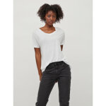 T - shirt col en v manches courtes blanc sofia T - shirt col en v manches courtes blanc sofia