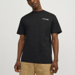 T - shirt en coton noir logan