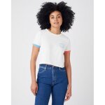 T - shirt pour femme blanc en coton T - shirt pour femme blanc en coton