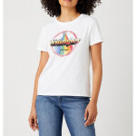 T - shirt femme regular tee blanc en coton T - shirt femme regular tee blanc en coton