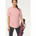 T - shirt femme zne tee 2 wool adidas performance - rose vif