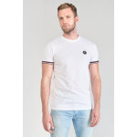 T - shirt grale blanc en coton