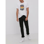 T - shirt homme positive vibe tee blanc en coton T - shirt homme positive vibe tee blanc en coton