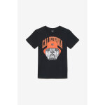 T - shirt garon kabibo noir imprim en coton