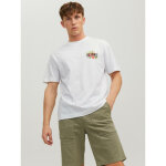 T - shirt loose fit col rond manches courtes blanc en coton harry T - shirt loose fit col rond manches courtes blanc en coton harry