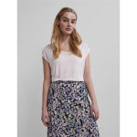 T - shirt loose fit manches courtes blanc en viscose ruby
