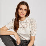 T - shirt manches courtes blanc