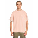 T - shirt manches courtes rose clair en coton T - shirt manches courtes rose clair en coton