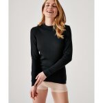 T shirt manches longues col montant noir thermolactyl