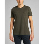 T - shirt mc homme ultimate pocket tee vert olive en coton