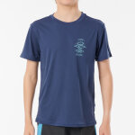 T - shirt surf manches courtes garon - bleu rip curl