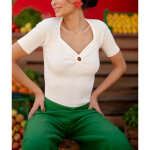 T - shirt theresa blanc en viscose