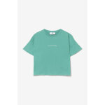 T - shirt fille vinagi vert menthe bleu en coton T - shirt fille vinagi vert menthe bleu en coton
