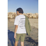 T - shirt garçon zabrabo blanc imprimé en coton T - shirt garçon zabrabo blanc imprimé en coton