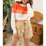 Short acoce en coton