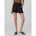 Short baggy fit taille haute court noir
