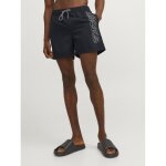 Short de bain coupe classique homme noir