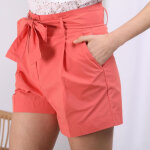 Short ceinture mike rdition en coton rose