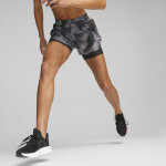 Short femme w run ultrawv 2in1 sht noir