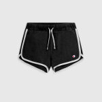 Short fille - noir en coton