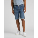 Short homme 5 pocket short - denim bleu en coton