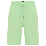 Short homme en coton vert