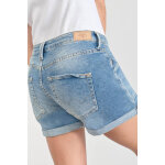 Short en jeans madrague bleu