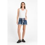 Short en jeans madrague bleu maud