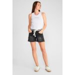 Short en jeans madrague noir