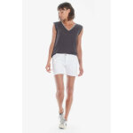 Short en jeans olsen2 blanc cate Short en jeans olsen2 blanc cate
