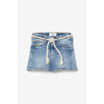 Short fille en jeans tiko bleu