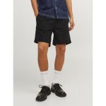 Short de jogging homme noir en coton