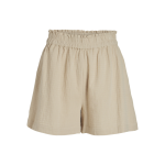 Short loose fit gris clair en coton bio