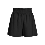 Short loose fit noir en coton bio