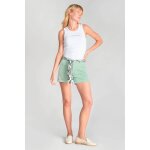 Short lyvi 1 vert d'eau en coton