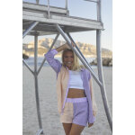 Short fille mexgi blanc en coton