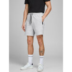 Short en molleton regular fit gris clair