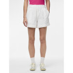Short  motifs brods vilde en coton blanc quin