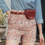 Short  plis alex rdition rose blush en viscose