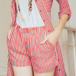 Short ray nika rdition en viscose