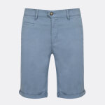 Short saulieu - bleu en coton