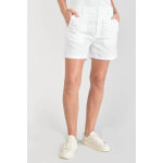 Short sydney2 blanc en coton