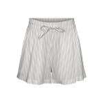 Short taille moyenne blanc en lin lia